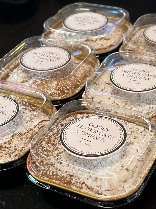 Mini Gooey Butter Cakes